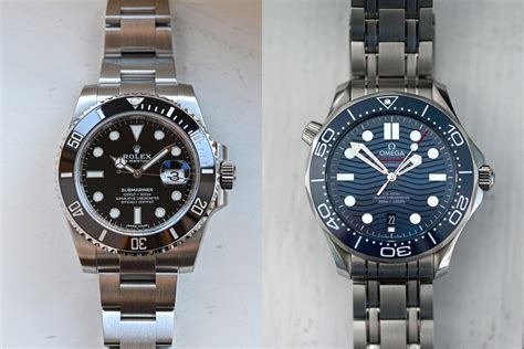 omega seamaster vs rolex submariner